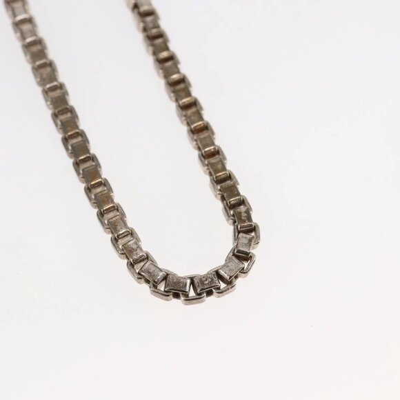 TIFFANY&Co. Venetian Bracelet Ag925 Silver Auth SW1663 - Picture 2 of 9